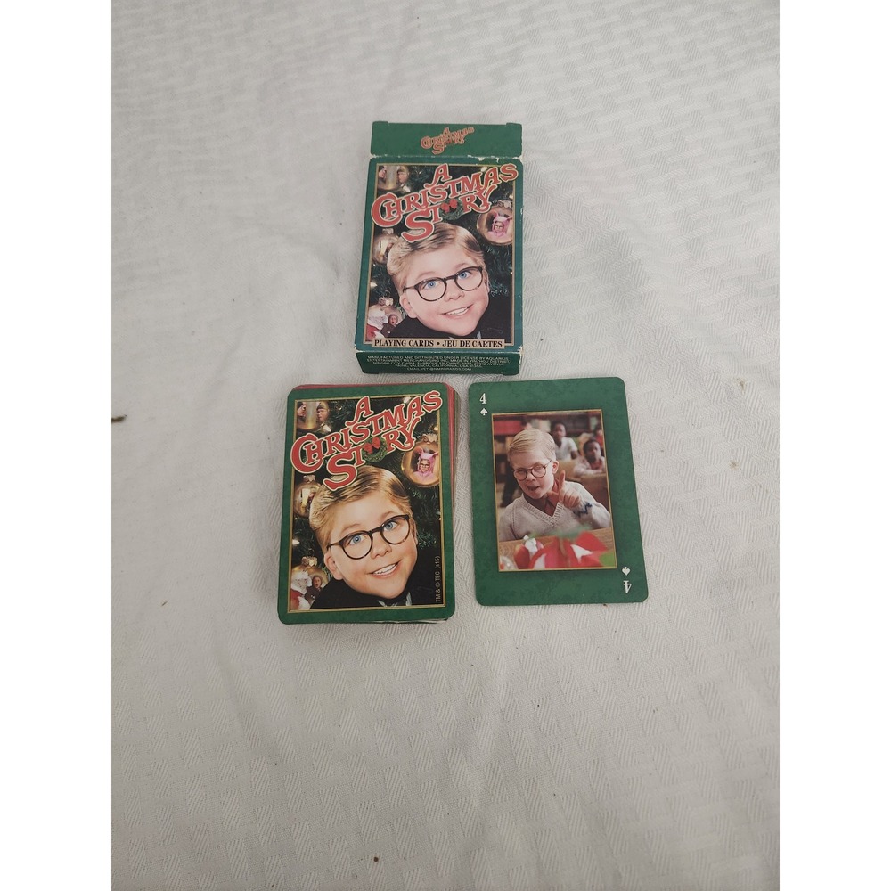 A Christmas Story Movie Playing Cards Full Deck Aquarius Holiday Film Stills